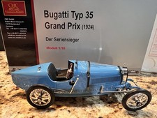 CMC Bugatti Type 35 Grand Prix 1924 1:18 Blue Diecast Model Car w/ Box