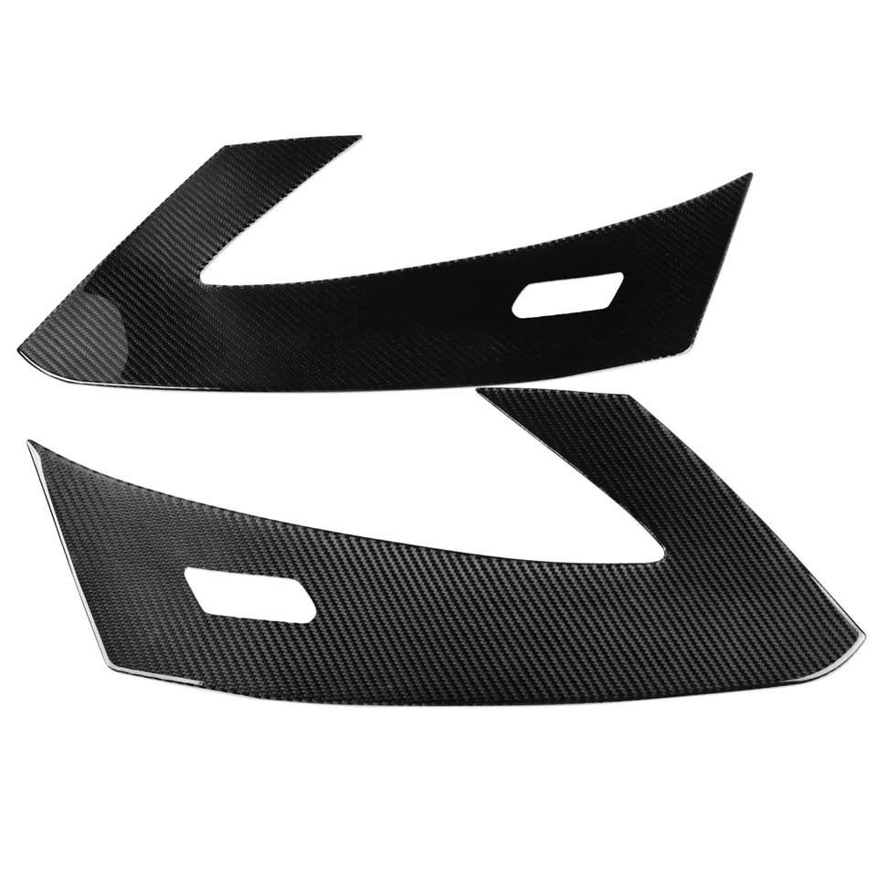 Real Carbon Fiber Front Headlight Lower Panel Cover For Lexus ES ES350 2006-2012 - Изображение 2 из 4