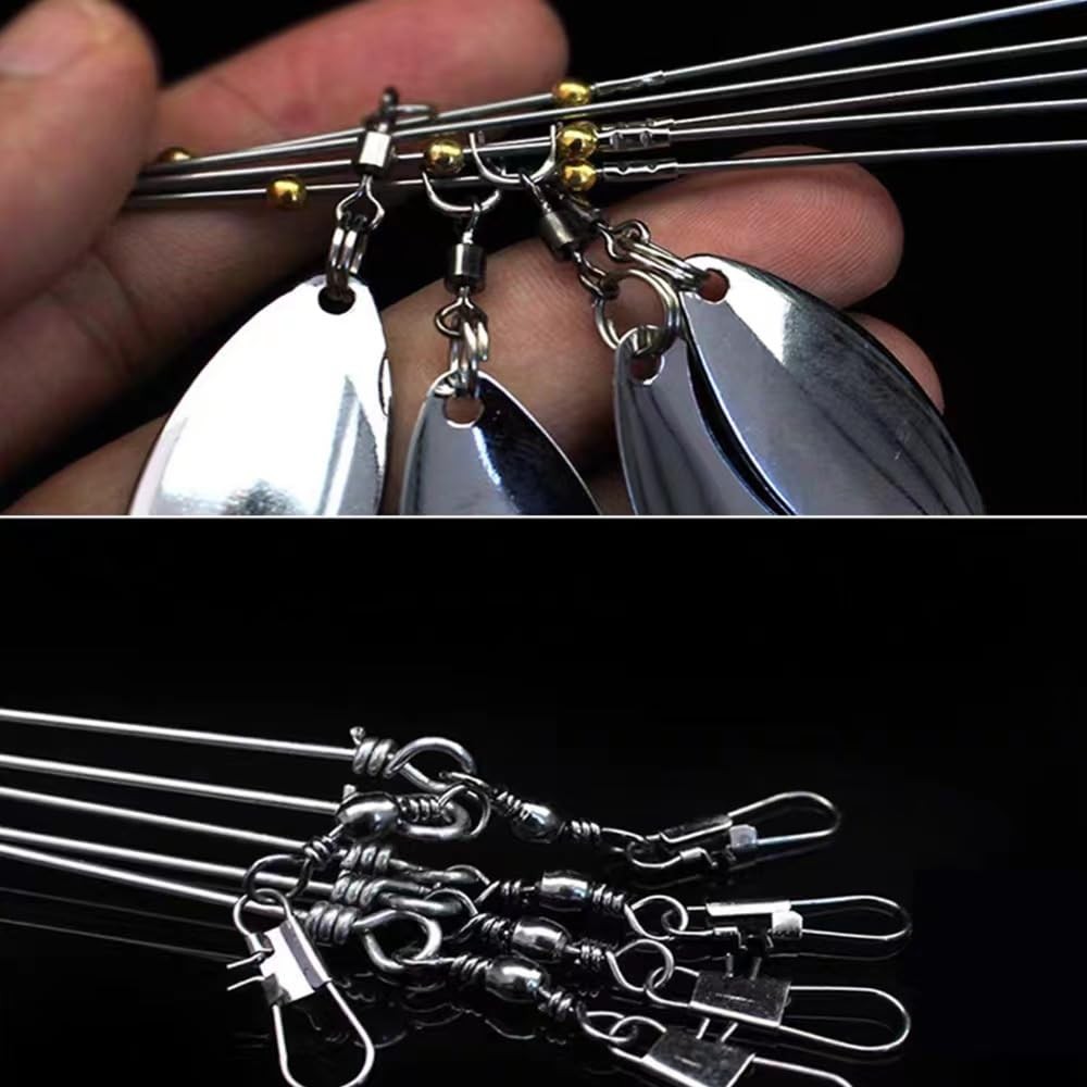 4Pack Premium18g 5 Arm Alabama Rig Head Umbrella Fishing Group Lures Bass Swi... - Image 6