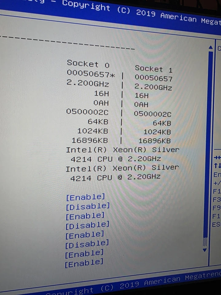 Gigabyte Server MD71-HB0 Dual Xeon Silver 4214 CPU 64GB Of Ram Combo - Image 3 of 3