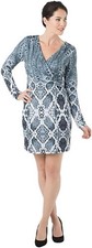 Women's Tart 'April' Print Jersey Minidress, Size X-Small - Black