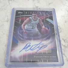 Topps Midnight Stroke of Midnight Autographs Payton Pritchard Celtics SM-PP Auto