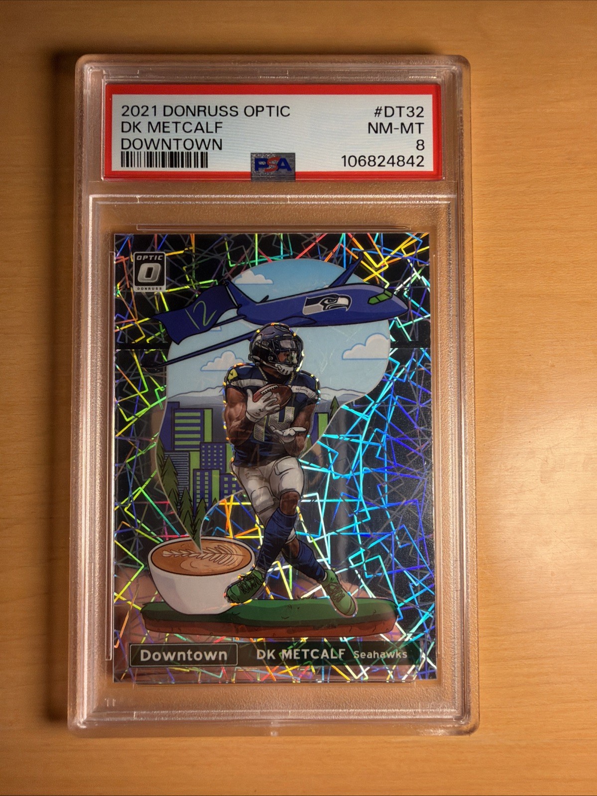 2021 Panini Donruss Optic - Downtown DK Metcalf #DT-32