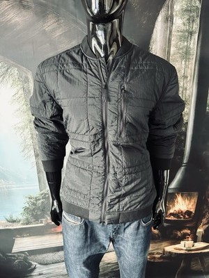 Men s PROOF All Black Full Zip Puffer Jacket Size Large