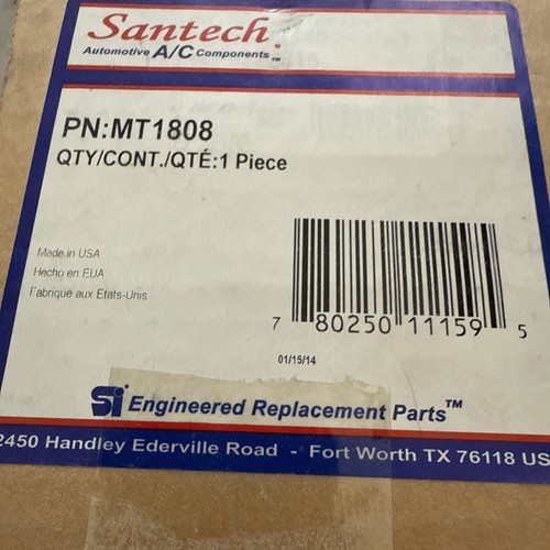 HVAC Control Panel Santech MT1808 for Chevrolet GMC Models FAST-FREE SHIPPING - Picture 2 of 2