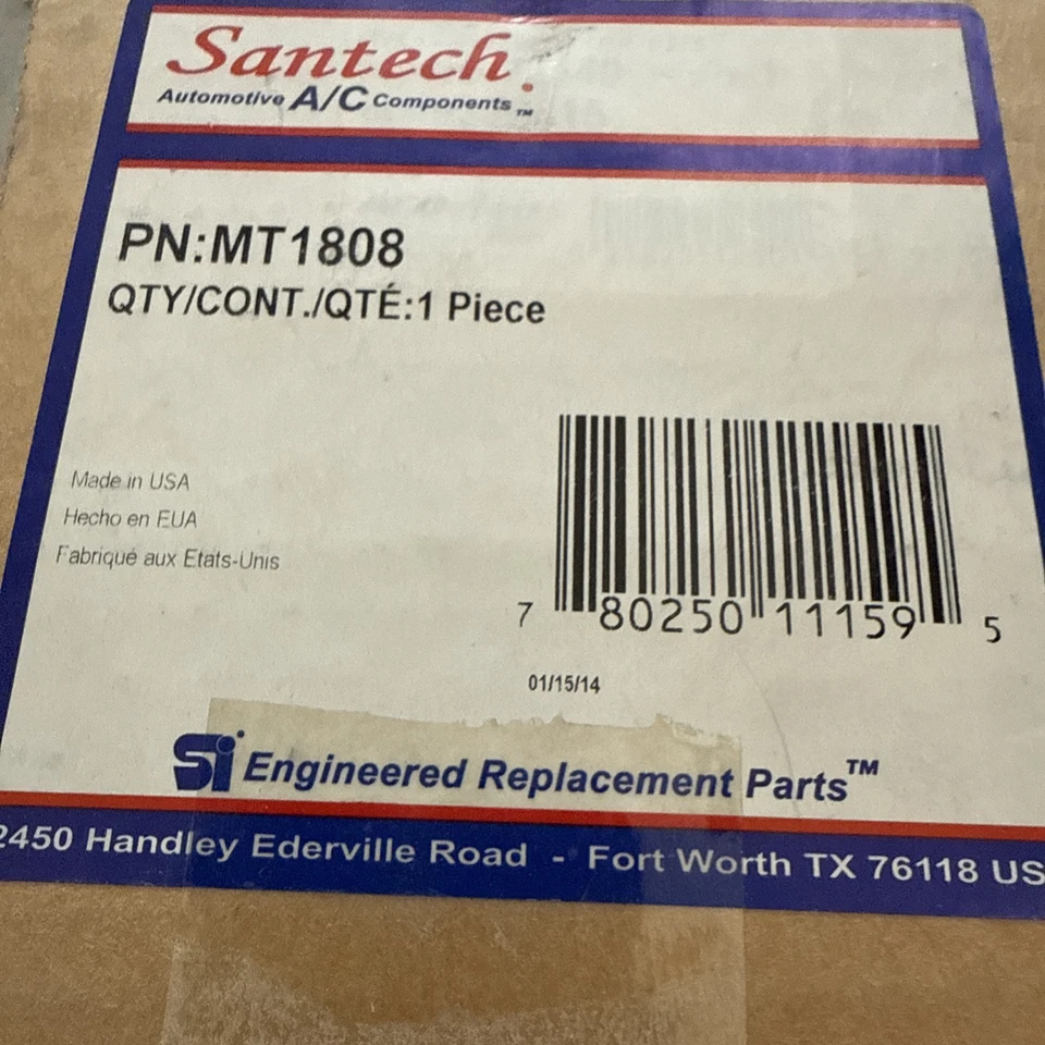 HVAC Control Panel Santech MT1808 for Chevrolet GMC Models FAST-FREE SHIPPING - Image 2 of 2