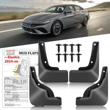 4X For Hyundai Elantra 4dr 2024-2026 Splash Guards Mud Flaps Mudguard Front Rear