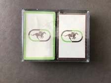 Vintage Redislip Double Deck Bridge Set Playing Cards Horse Race Theme Sealed