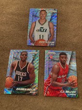 3 Card 2014-15 Prizm Blue Wave Rookie Lot Exum Inglis Wilcox