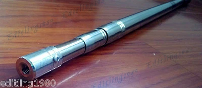 M8 Prong Harpoon Spear Rod Gun Gig Rod Fish Frog Salmon Eel Barbed Stainless