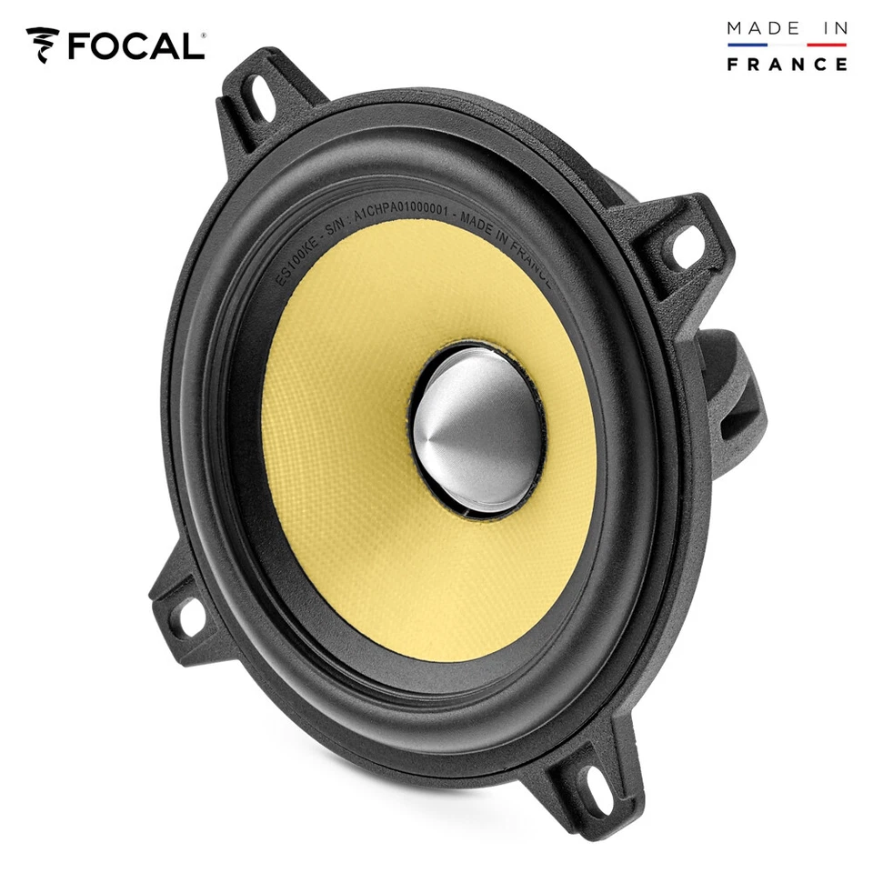 FOCAL ES 100 KE ES100KE HighEnd 10cm 2-Wege Komponenten Auto Lautsprecher System - Bild 2 von 4