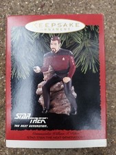 Hallmark Ornament Star Trek The Next Generation Commander William T. Riker