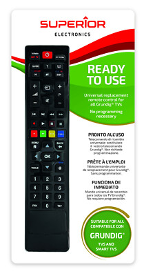 Télécommande Universelle Pour TV Grundig - Modèles TP6 TP7 TP9 - Neuf