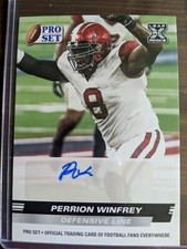2022 Leaf Pro Set Perrion Winfrey RC Auto Card # PSA-PW1