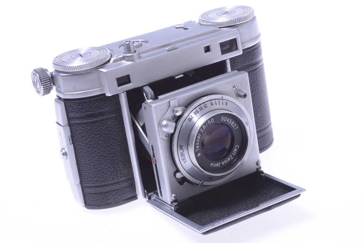 Certo Super Dollina – Ancien Appareil Photo Avec Carl Zeiss Tesar F/2,5cm – Occasion