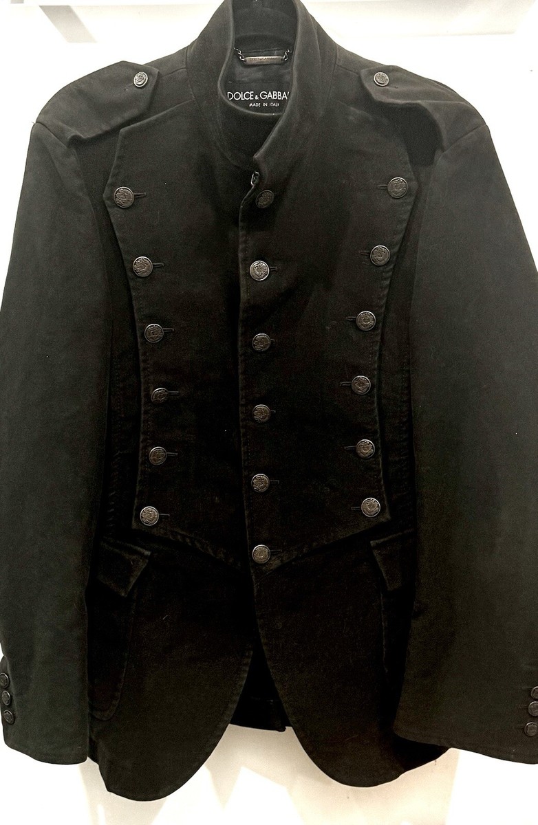 Dolce & Gabbana Men Military Jacket From AW2006 Military