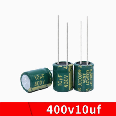10uF 400V Kondensatoren Elektrolyt Aluminium Radial Multi Qty Long Life 105 °C