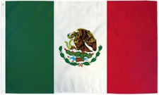 Mexico Flag 2x3 Mex Mexican Flag Mexico House Flag Flag of Mexico 2' x 3' 100D