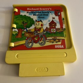 1994 Richard Scarry's Huckle and Lowly's Busiest Day Ever Sega Pico w/ Manual