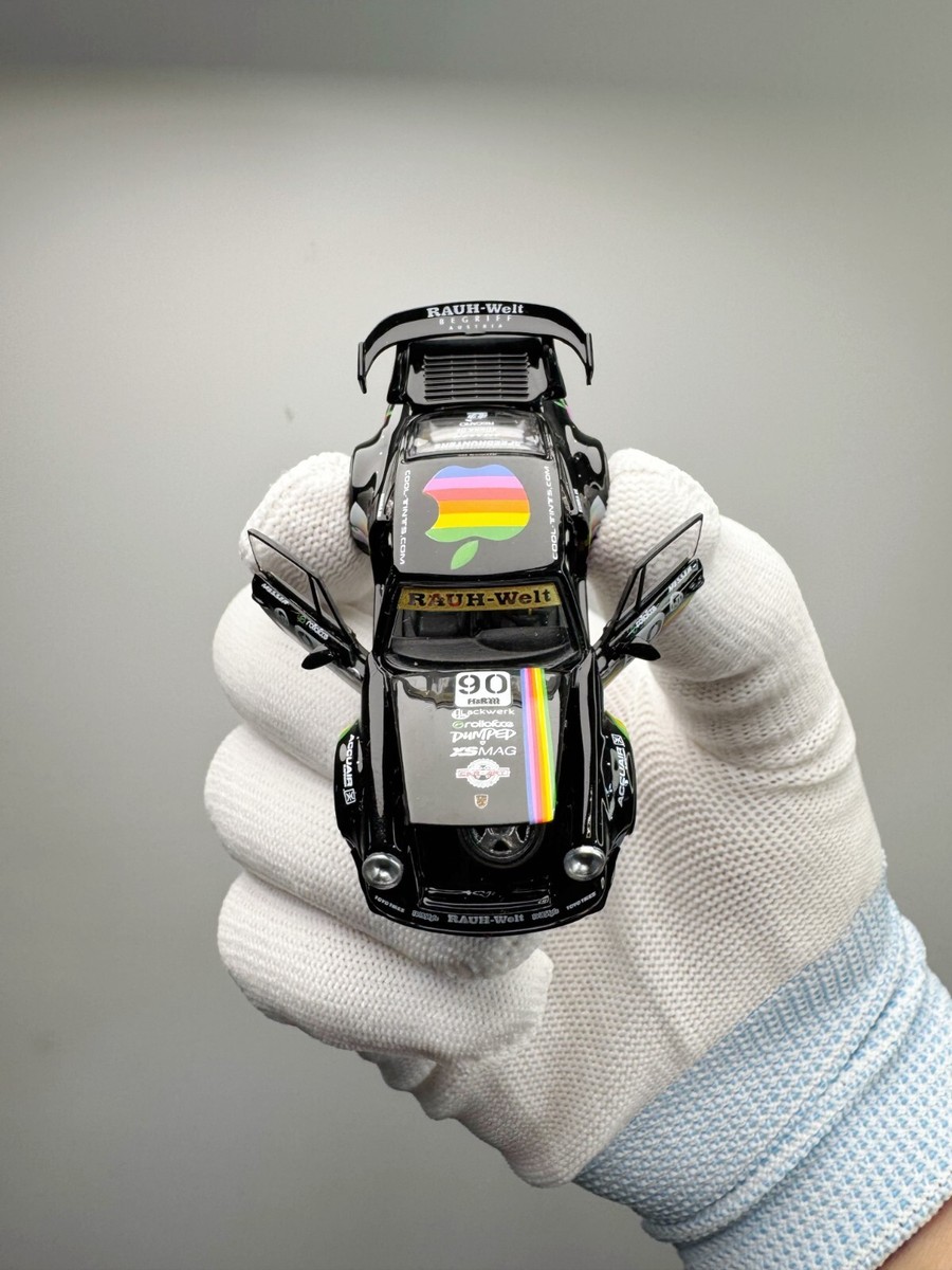 1/64 PGM Porsche RWB 964 Black Apple Premium Version (Limited