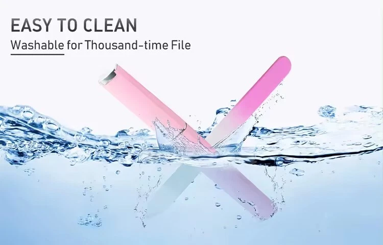 Vanfa 玻璃指甲锉 3 件套天然指甲 — 第 3/4 张图片