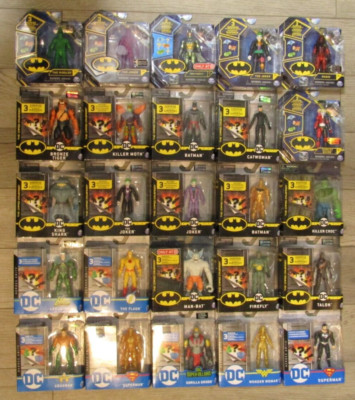 DC Heroes Unite/Caped Crusader 4-inch Action Figure by Spin Master - You Choose!