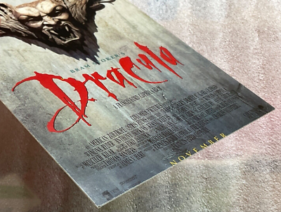 Poster Film Dracula Di Bram Stoker (1992) | Targa In Metallo Vintage 20x30 Cm | Decorazione Da Parete Per Bar, Casa, Ufficio | Regalo Collezionista - 2