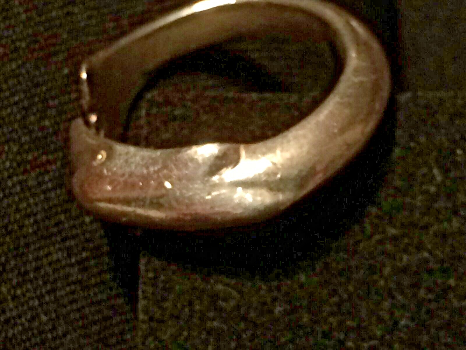 Solid Silver Dolphin 925 Hallmarked Ring and 9.22… - image 5