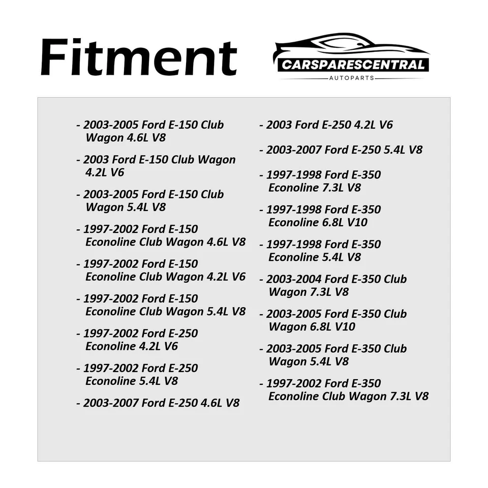 Embrague ventilador motor para Ford E-150 Econoline Club Wagon 5,4 L 1997-2002 Foto 4 de 4