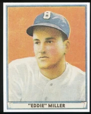 1941 Play Ball (1977 Reprint) #1 Eddie Miller Boston Bees