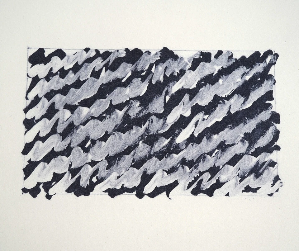 Richard Tuttle 'Surface' Firmado 1997 Original Color Fotograbado - 34 ¡Disponibles! Foto 2 de 4