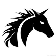 Horse Head - Decal Sticker - Multiple Colors  Sizes - ebn6855