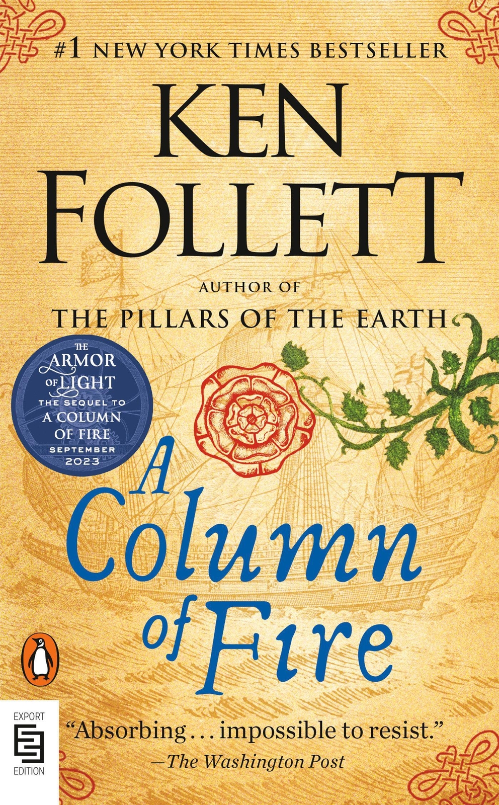 Thumbnail - A Column Of Fire | A Novel | Ken Follett | Englisch | Taschenbuch |