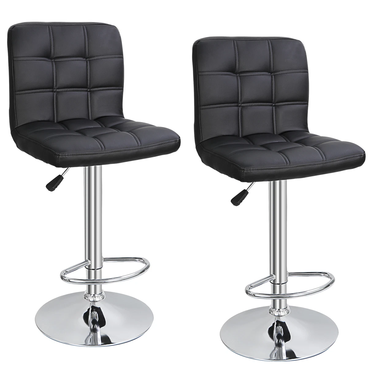 Square bar stools with on sale back