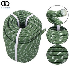 Double Braided Arborist Rope Polyester Rope High Strength 6500lbs 1/2in x 200ft