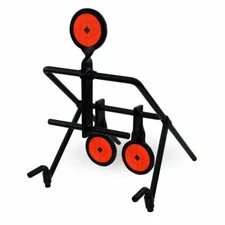 World of Targets® Gallery® Resetting Solid Steel Target up to 44 Magnum Handguns