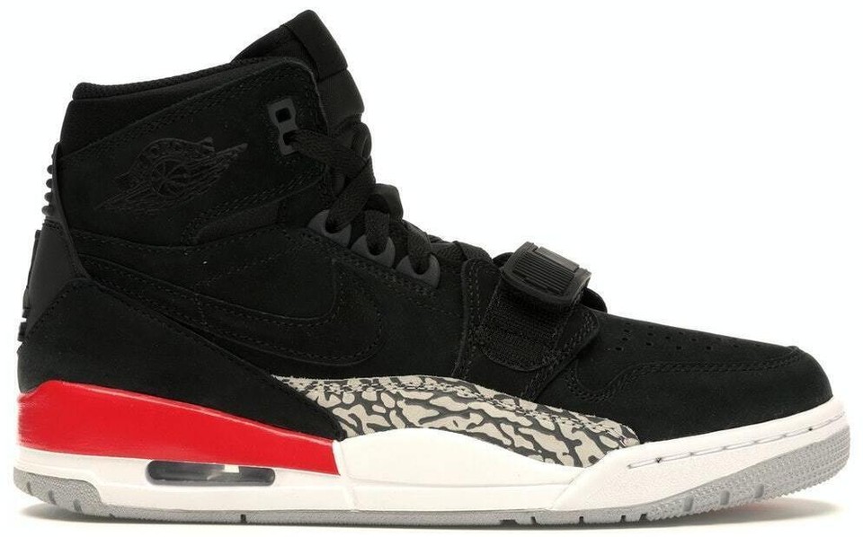 Jordan Legacy 312 Black Suede - 1 de 1