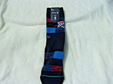 NWT Stance NBA basketball socks, men's L, OKC, Oklahoma City, black