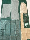 Fabric Materials Kit For Doll Dressing Vintage Antique Kit 23 Silks Net Trims