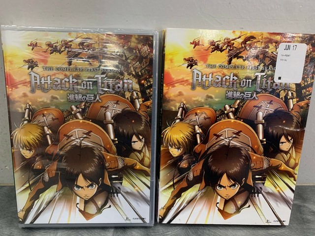 Attack On Titan Season 1 Dvd