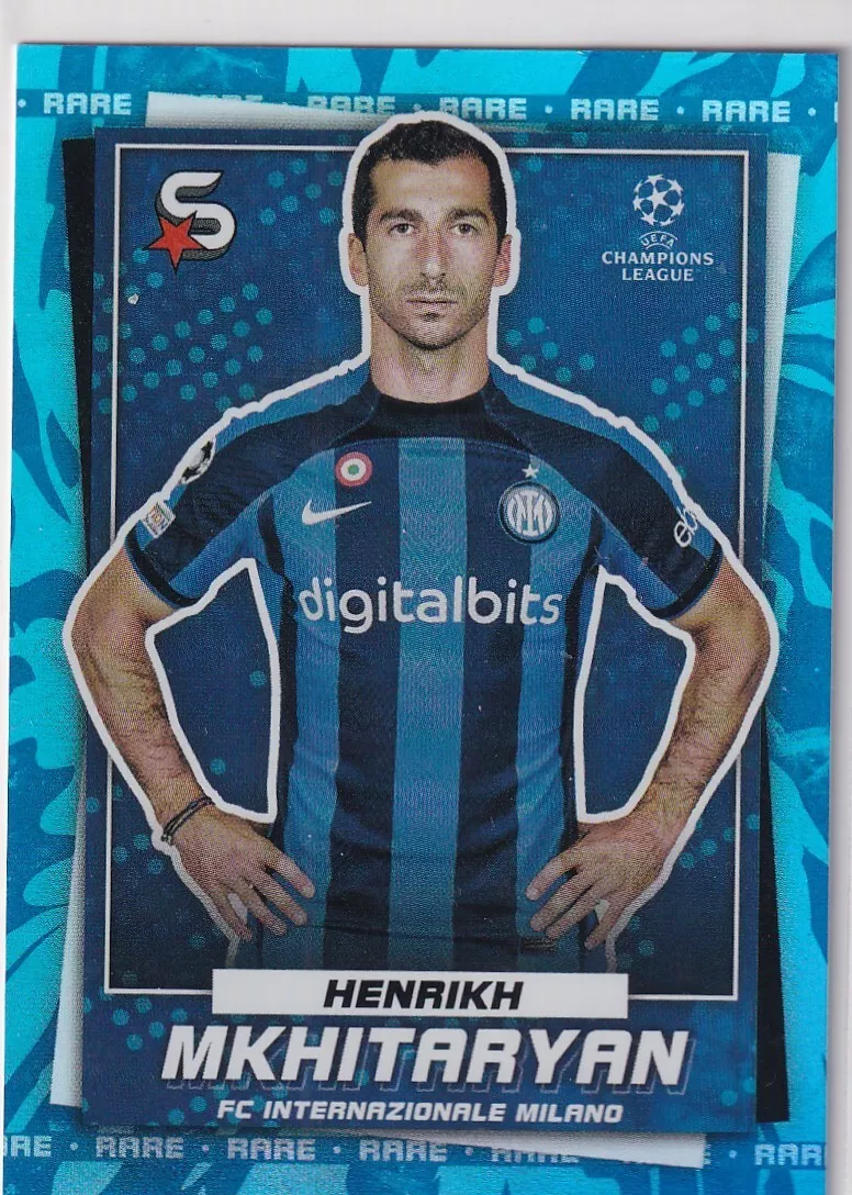 2022-23 Topps UEFA Superstars - Henrikh Mkhitaryan Rare #79