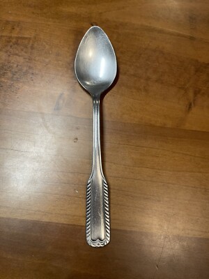 Rogers Company Stanley Roberts Stainless   Salem Rope Edge  Spoon
