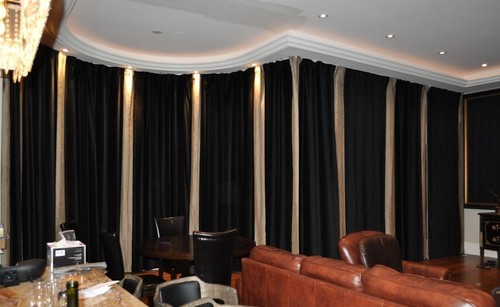16ft Remote Controlled Automatic Motorized Electric Curtain Drapery ...