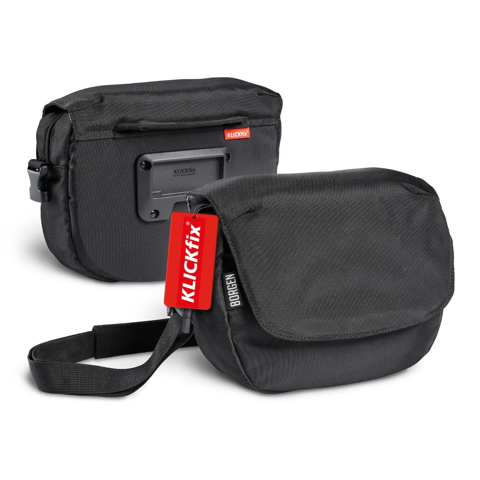 Borgen Lenkertasche Fahrrad für KlickFix System Fahrradtasche Lenker
