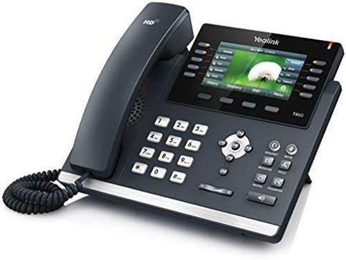 Yealink T46G IP Desk Phone 16 SIP Accounts Color LCD Giga LAN PoE Ready - 第 2/6 張圖片