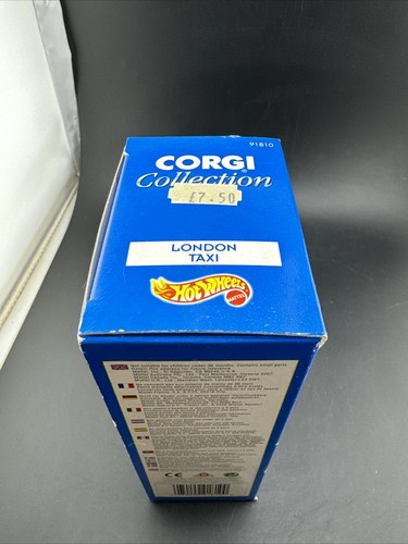 Hot Wheels - CORGI Collection LONDON TAXI Black New📦 - Picture 6 of 8