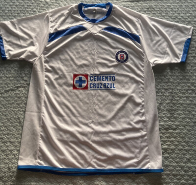 Umbro Men's Cemento Cruz Azel Deportivo Mexico Soccer Jersey 6 Large Telcel #210