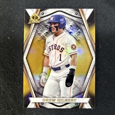 2022 Bowman Chrome Drew Gilbert Gold Invicta Refractor 32/50