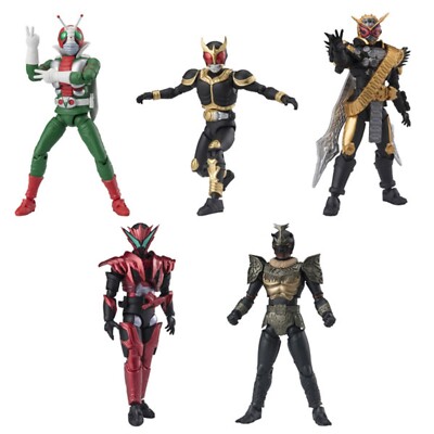 SHODO DOUBLE CROSS Kamen Rider Part.9 BANDAI Collection Toy 6 Type