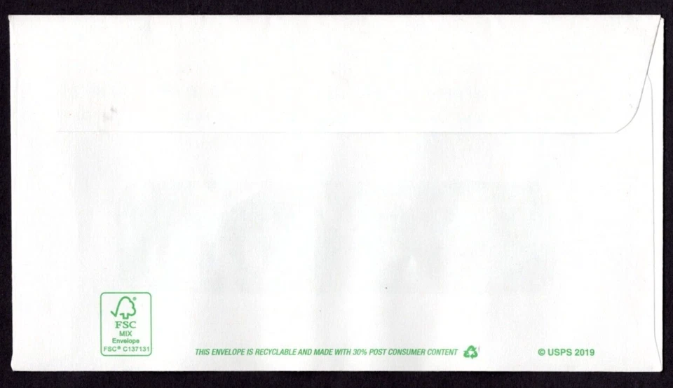 2020 US SC #U700 Forever Flag Window Envelope Peel and Stick Flap - Image 2 of 2